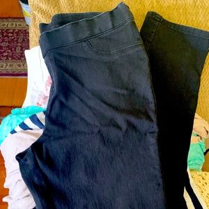 Faded Glory Black Stretch Jeans, Size 14A